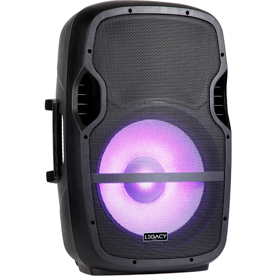 LEGACY LX15-A – Cabina Activa 15″ 450W con LED RGB y Bluetooth