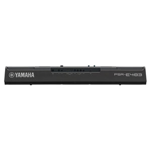 Conexiones posteriores del Yamaha PSR-E483