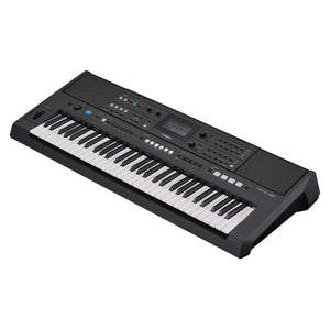 Teclado Yamaha PSR-E483 vista diagonal
