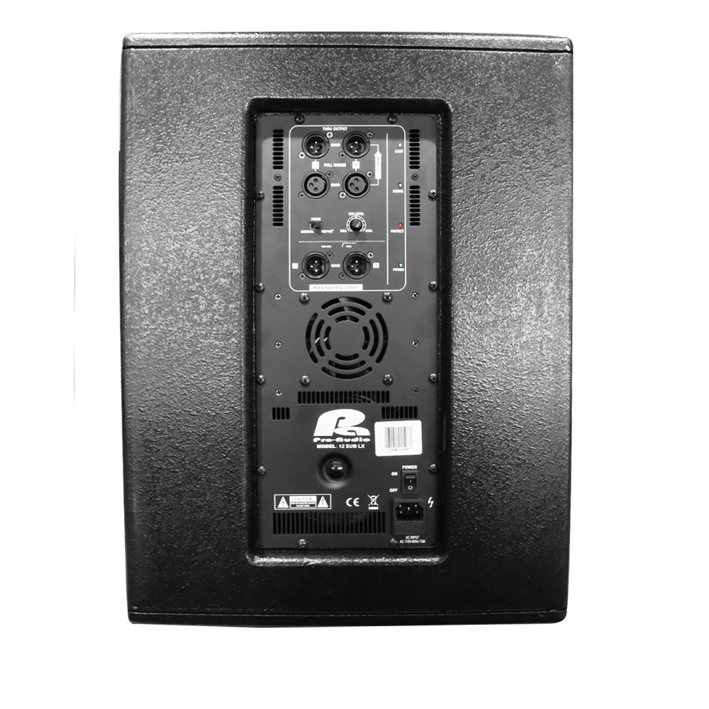 Pa Pro Audio 12 SUB LX Bajo Activo