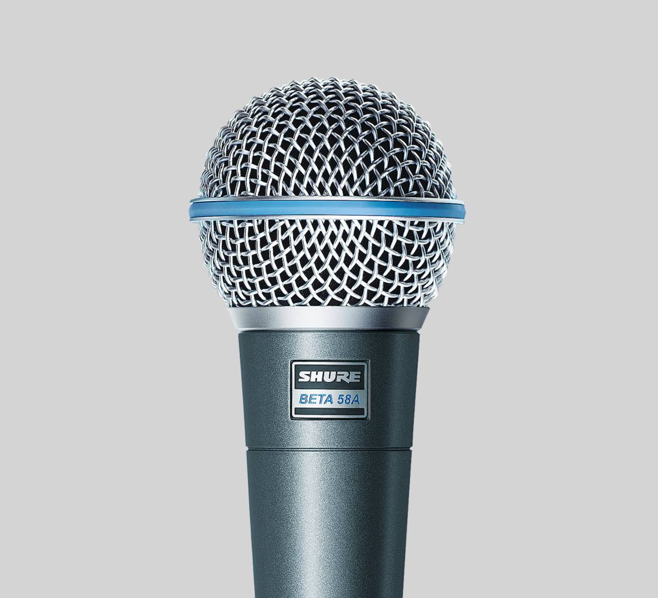 Shure BETA-58A Micrófono dinamico supercardioide con cable