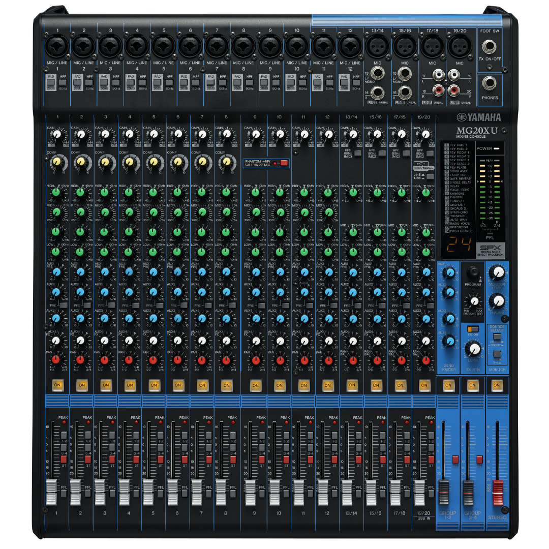YAMAHA MG20XU Consola de mezclas