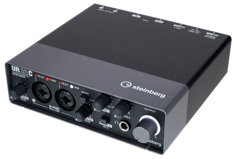 Steimberg UR22C Rec Pack interfaz