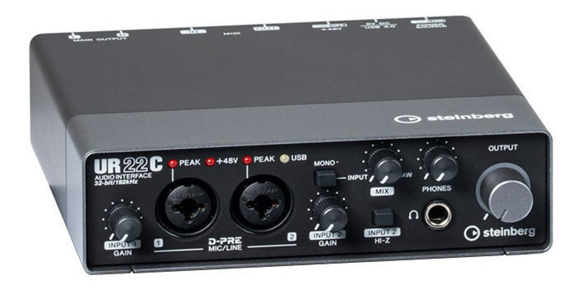 Steimberg UR22C Rec Pack interfaz