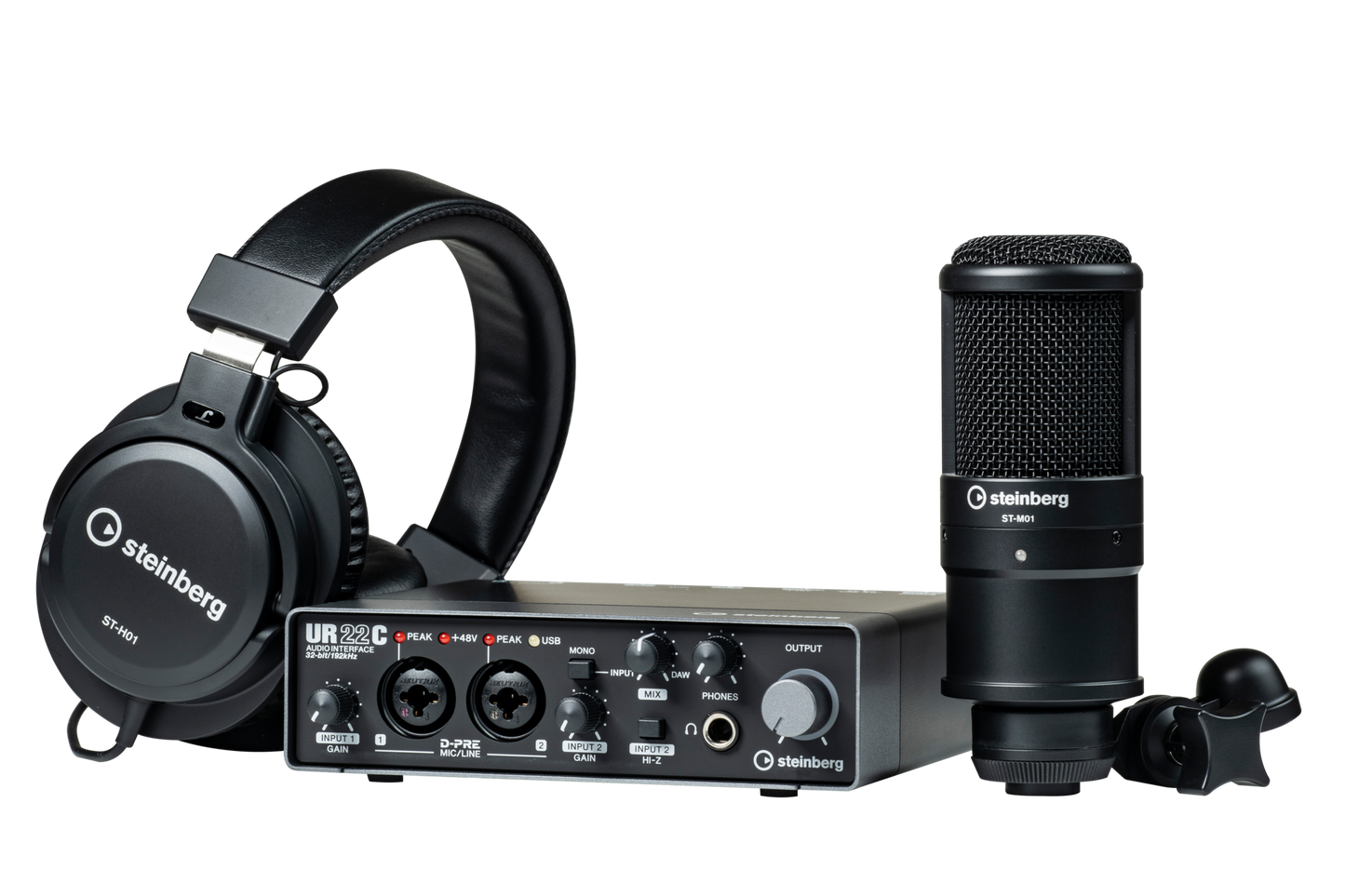 Steimberg UR22C Rec Pack interfaz