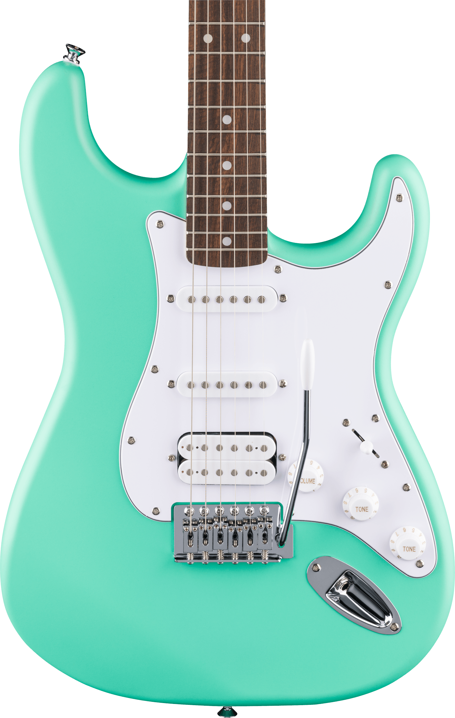 Diapasón Squier Debut Stratocaster HSS Sea Foam Green