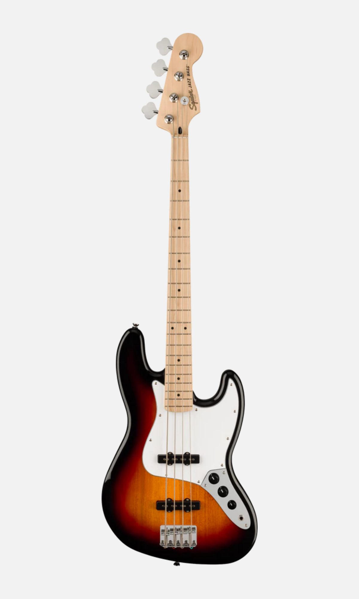 Squier Affinity Series Jazz Bass – Diapasón Maple – 3-Color Sunburst
