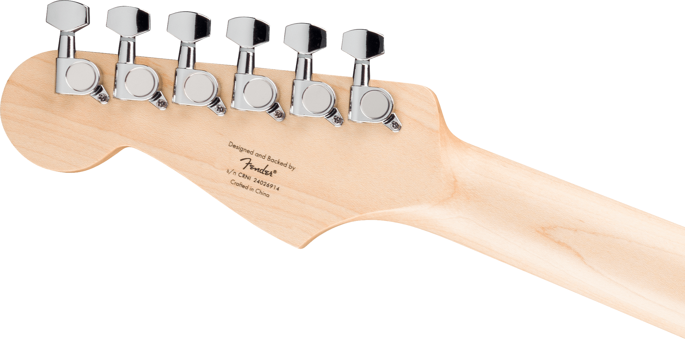Clavijero posterior Squier Debut Stratocaster HSS
