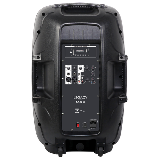 LEGACY LX15-A – Cabina Activa 15″ 450W con LED RGB y Bluetooth