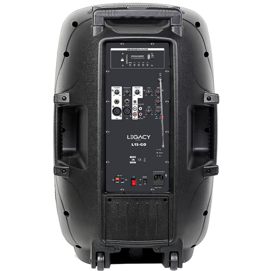 LEGACY L15-GO – Cabina Activa Recargable 15″ 540W LED RGB con Bluetooth 5.0