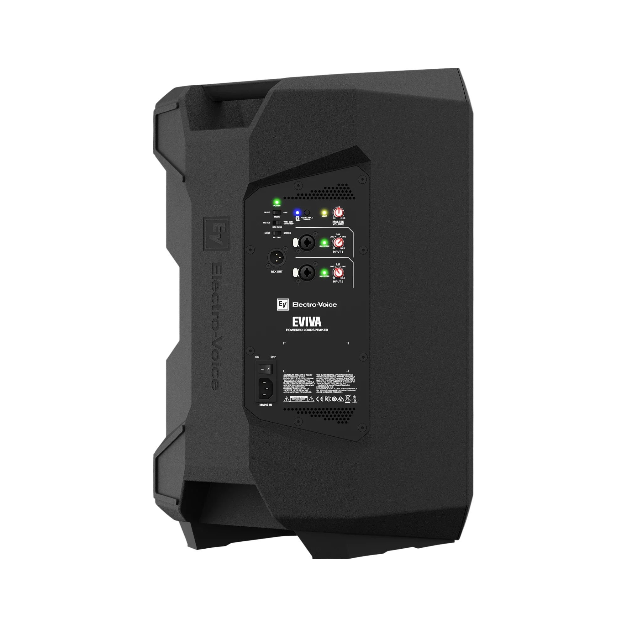 Electro-Voice EVIVA 12P — Cabina activa de 12 pulgadas con DSP integrado