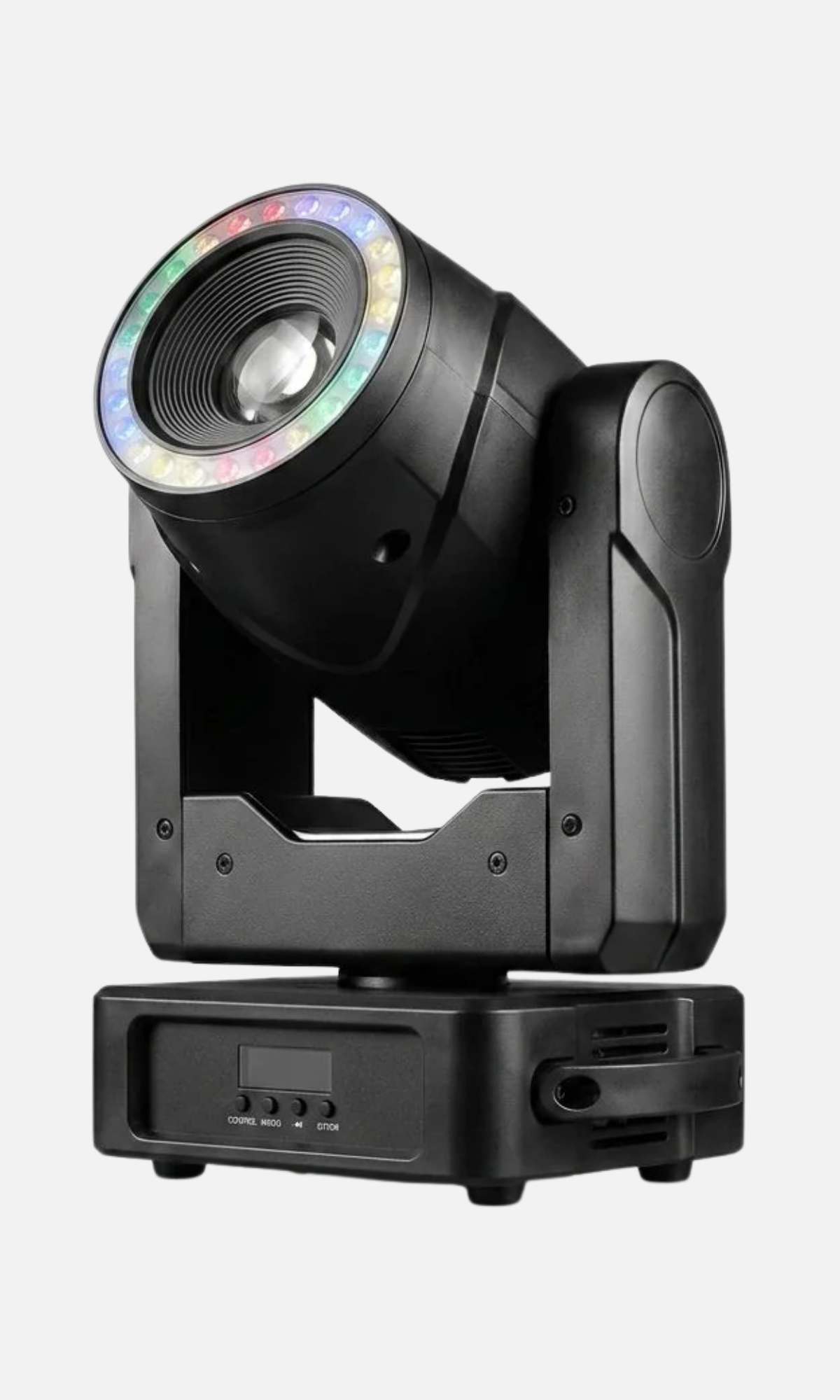 Aurora S120 – Cabeza Móvil Spot LED 120W + Anillo RGB 3en1