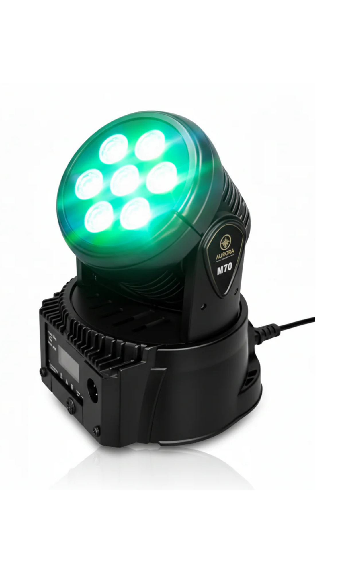 Aurora M70 – Cabeza Móvil Mini Wash LED 7x8W RGBW