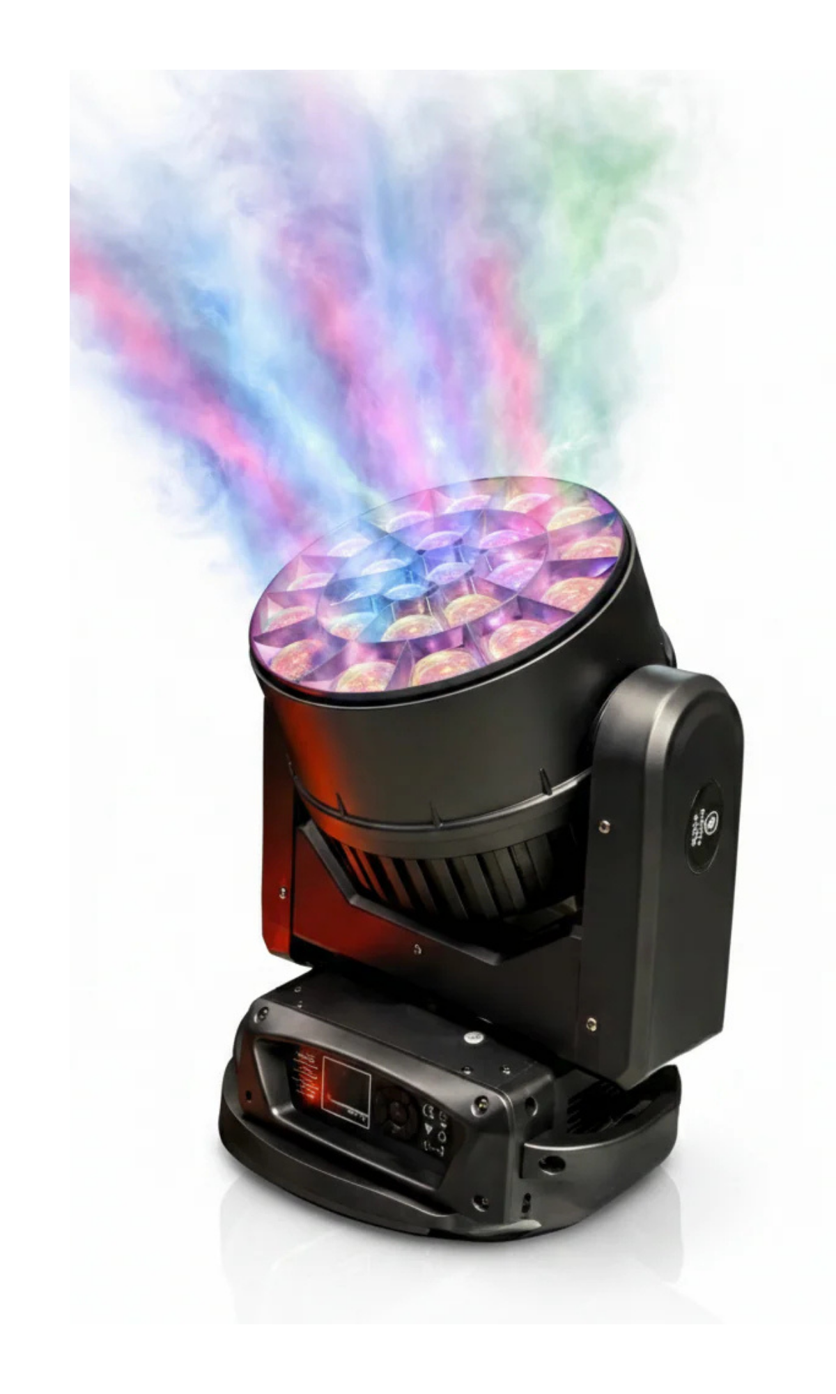 Aurora M1915B – Cabeza Móvil Wash LED 19x15W RGBW con Zoom