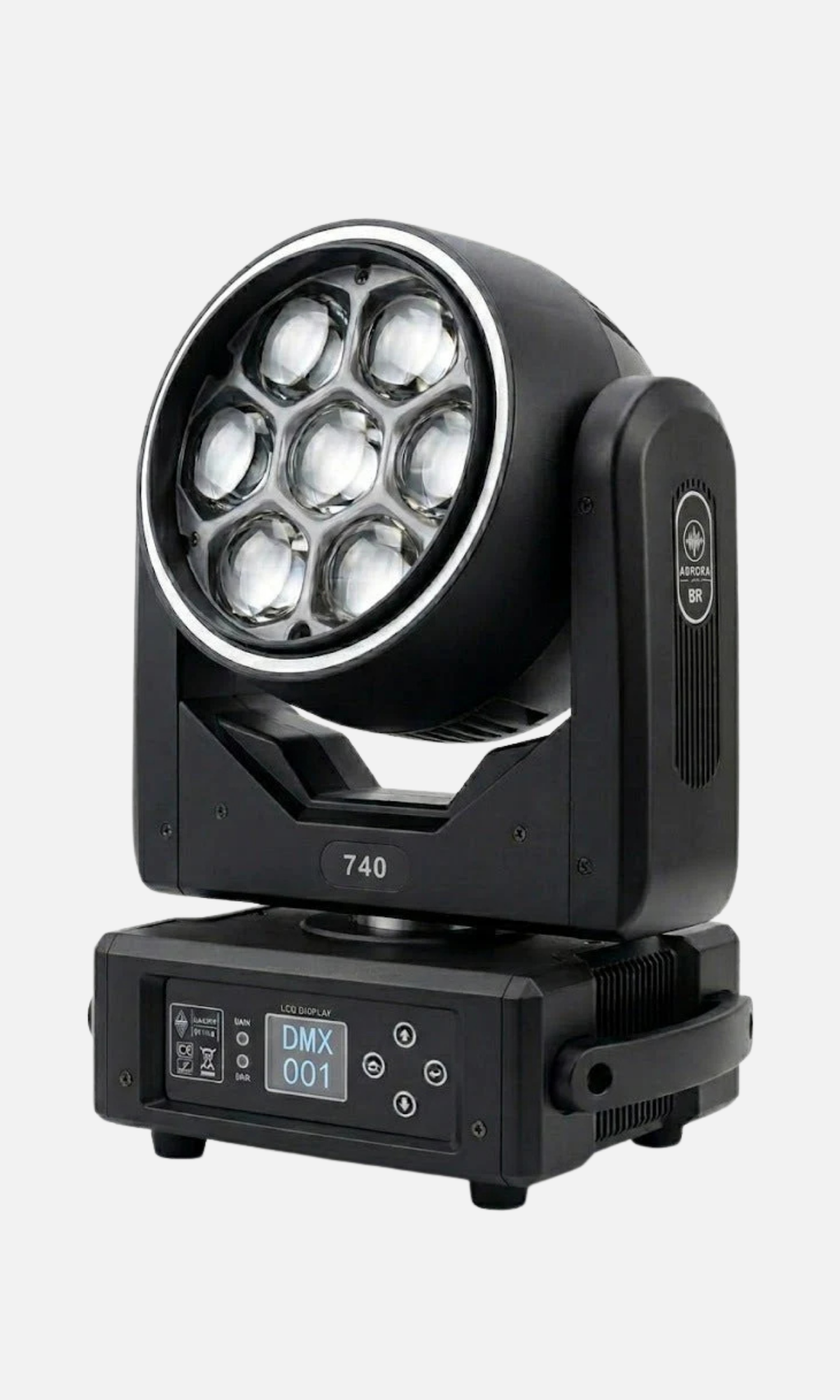 Cabeza Móvil M740BR Profesional | Efecto Wash & Beam de Alta Potencia