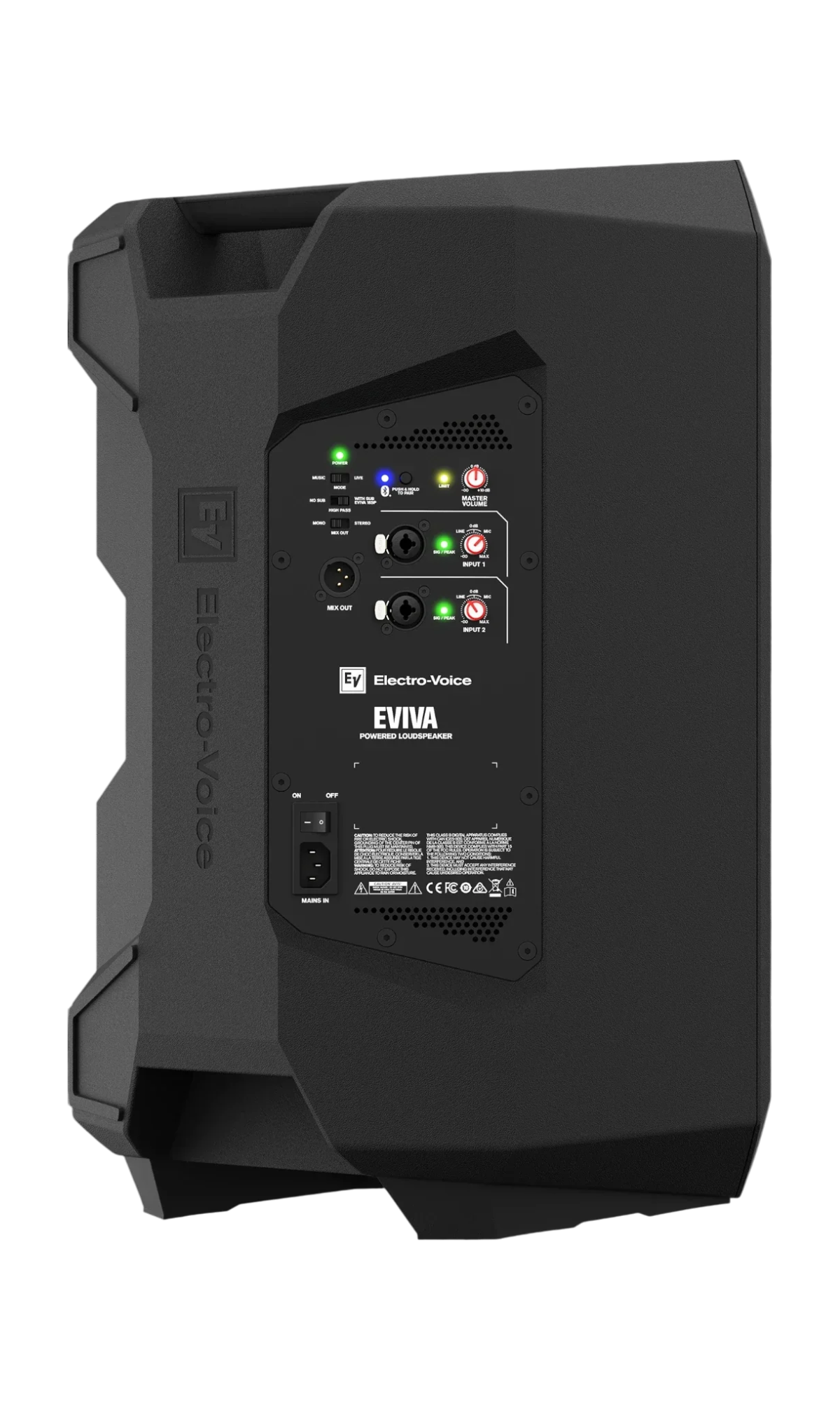 Electro-Voice EVIVA 12P — Cabina activa de 12 pulgadas con DSP integrado