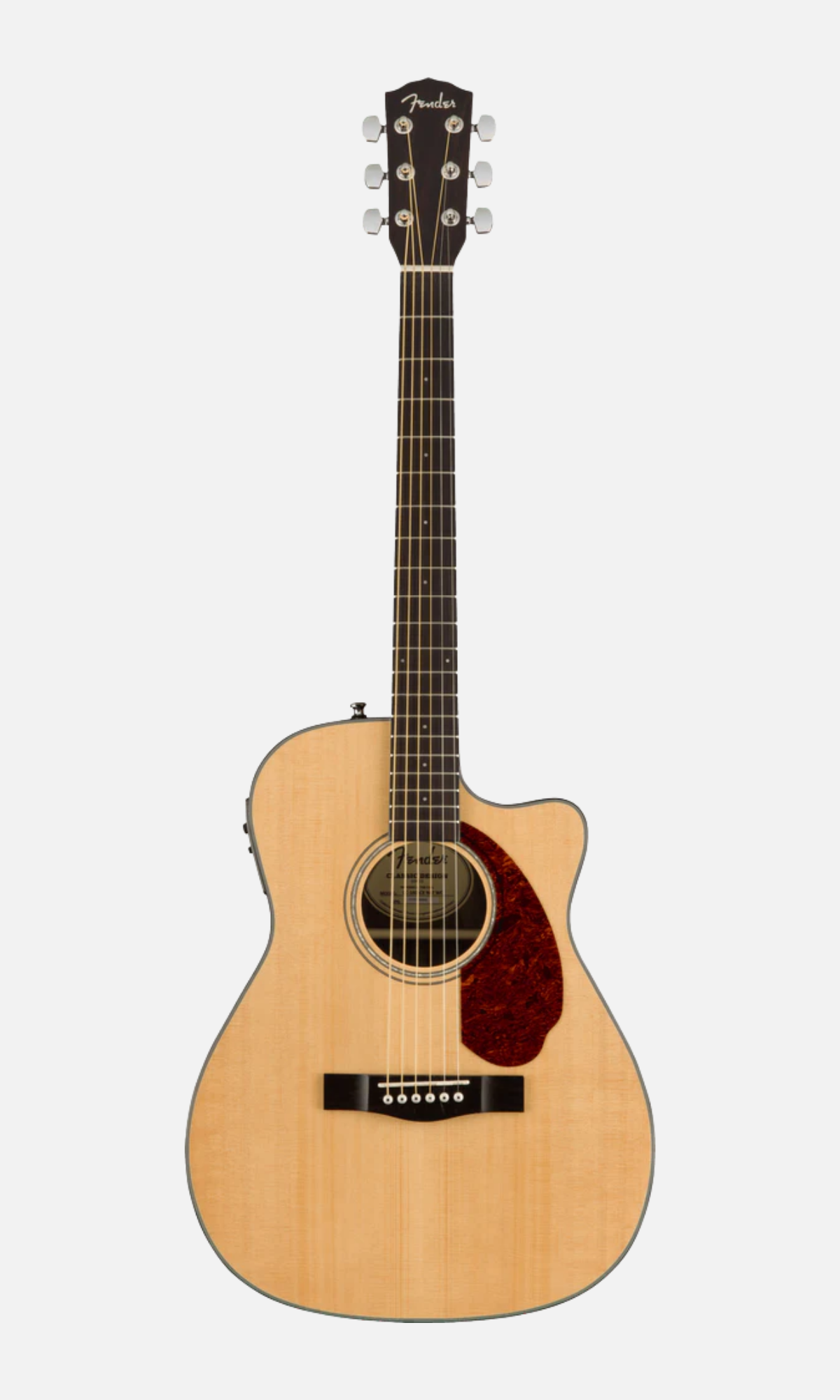 Fender CC-140SCE – Guitarra Electroacústica Concert con Estuche