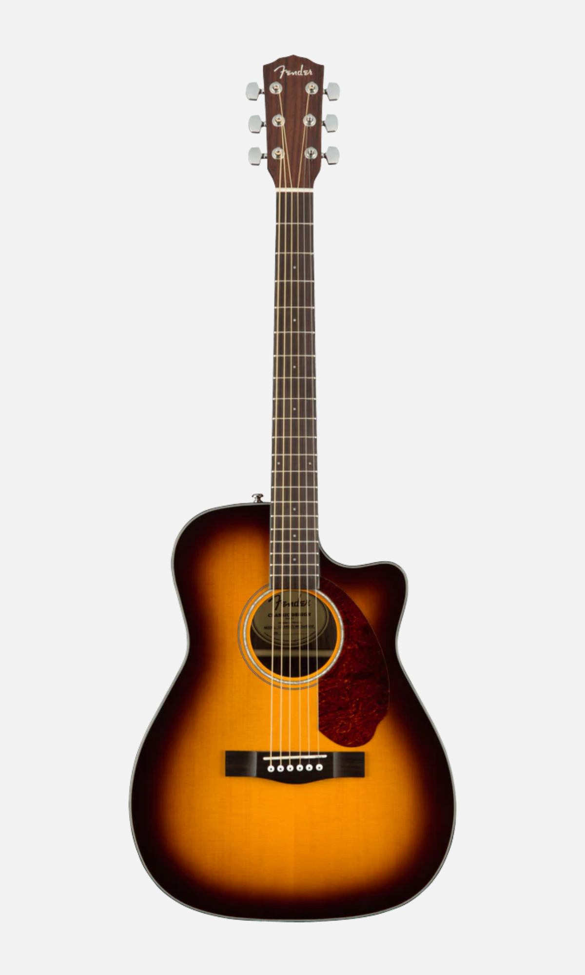 Fender CD-140SCE – Guitarra Electroacústica Sunburst con Estuche Rígido