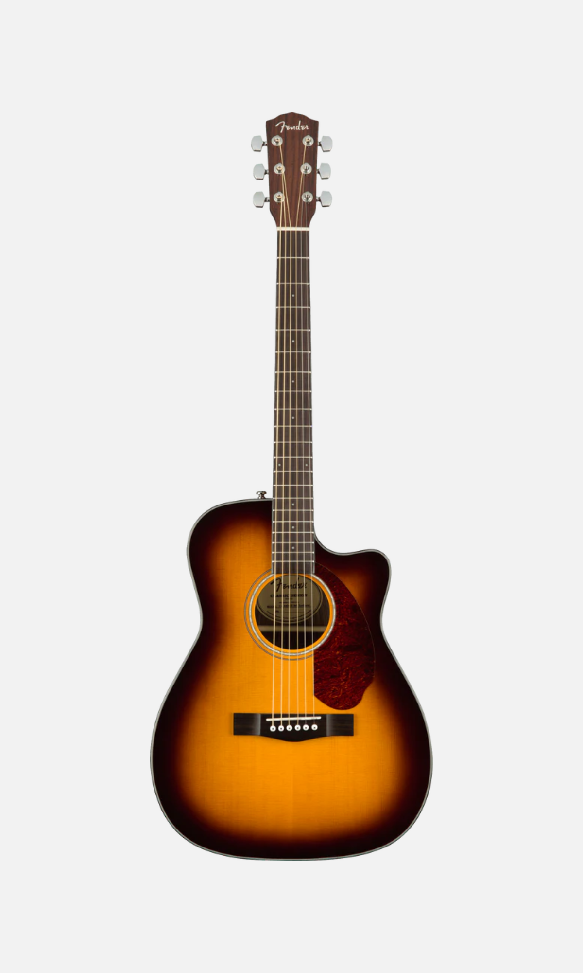 Fender CD-140SCE – Guitarra Electroacústica Sunburst con Estuche Rígido