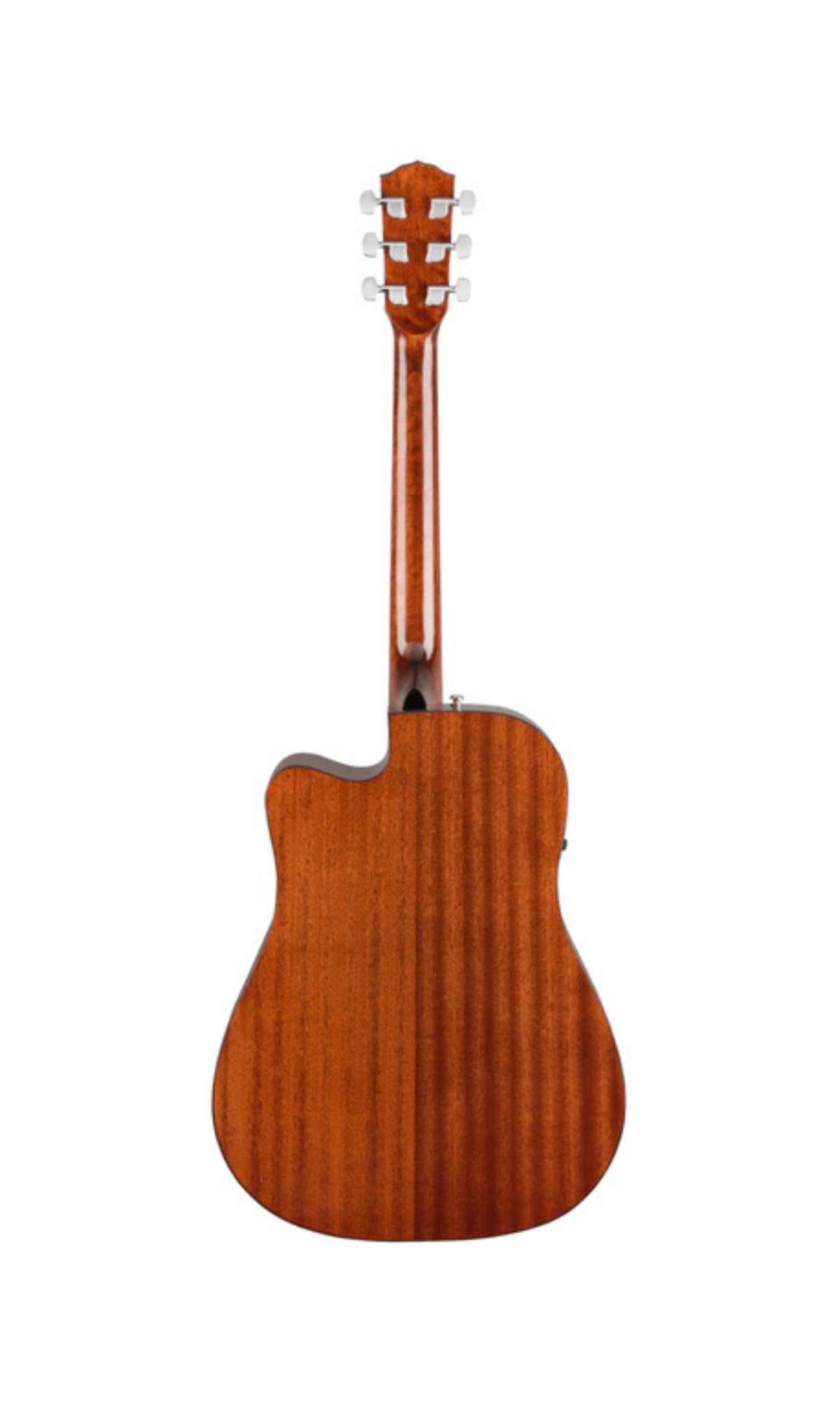 Fender CD-60SCE All-Mahogany — Guitarra electroacústica con sonido cálido y electrónica Fishman