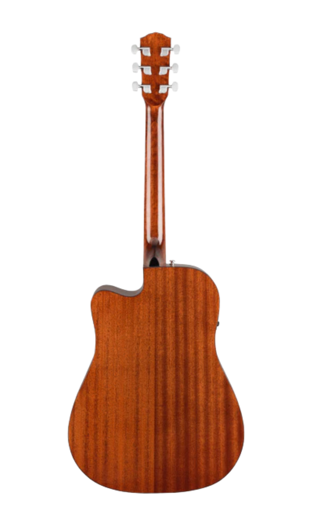 Fender CD-60SCE All-Mahogany — Guitarra electroacústica con sonido cálido y electrónica Fishman
