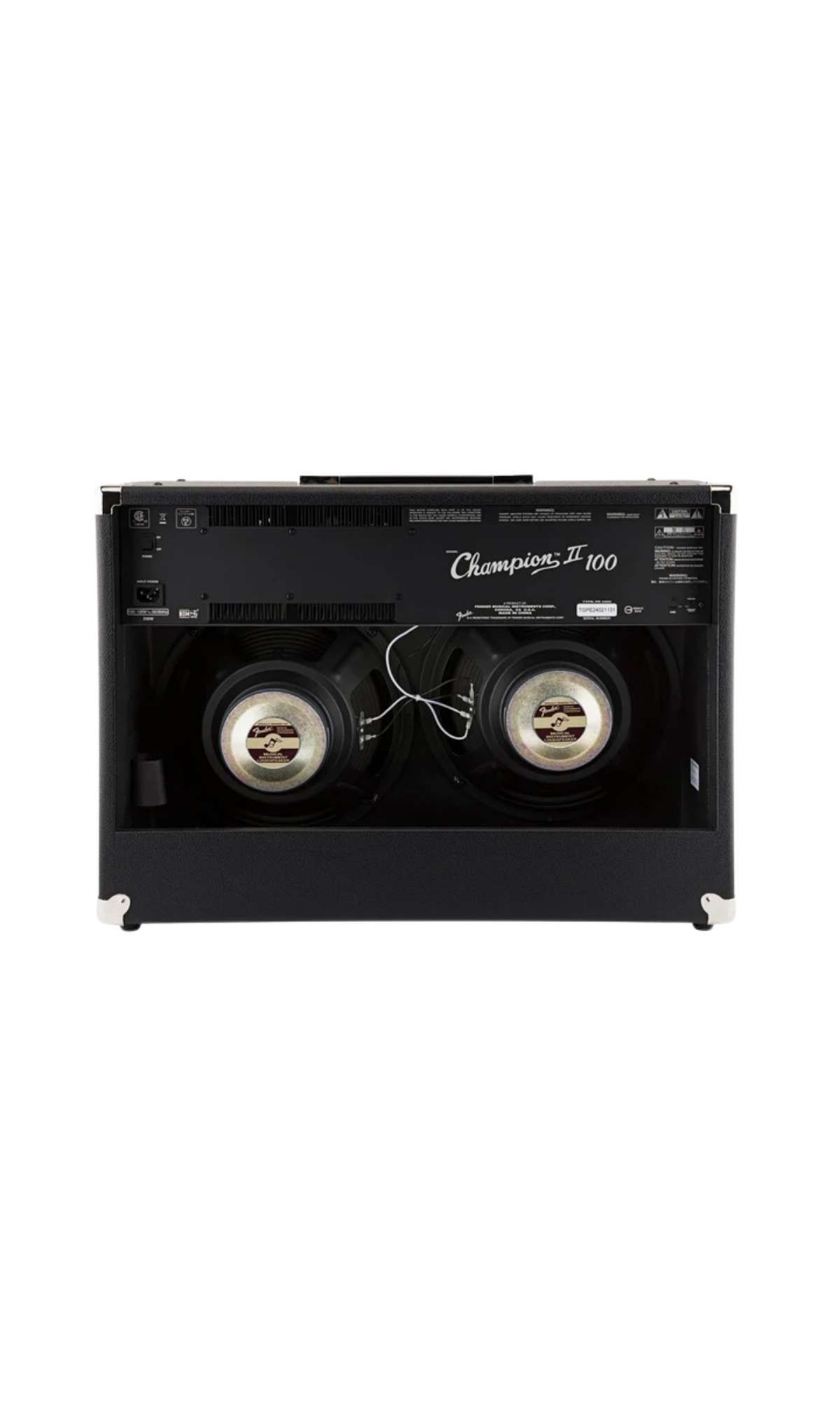 Fender Champion II – Amplificador de guitarra 100 W 2x12”