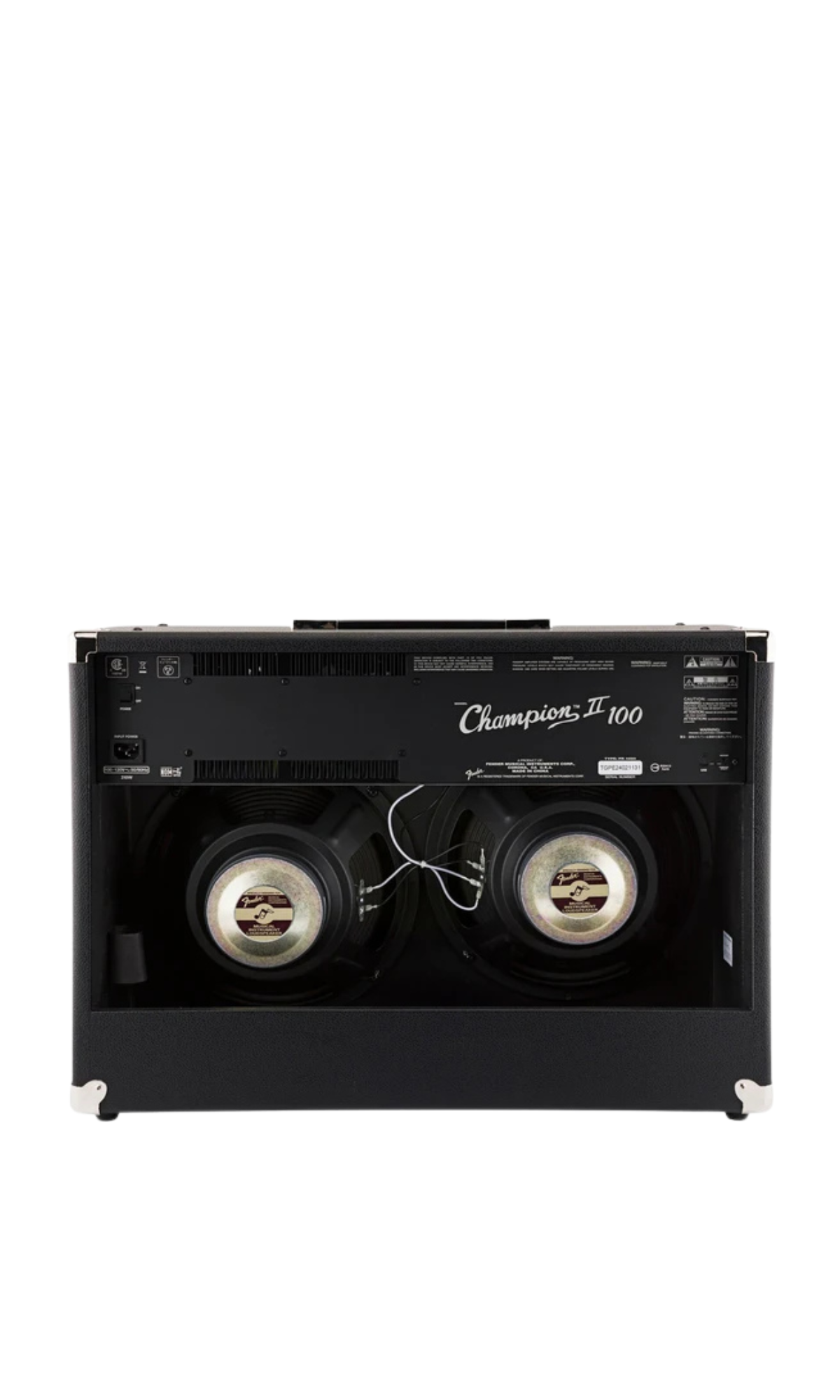 Fender Champion II – Amplificador de guitarra 100 W 2x12”