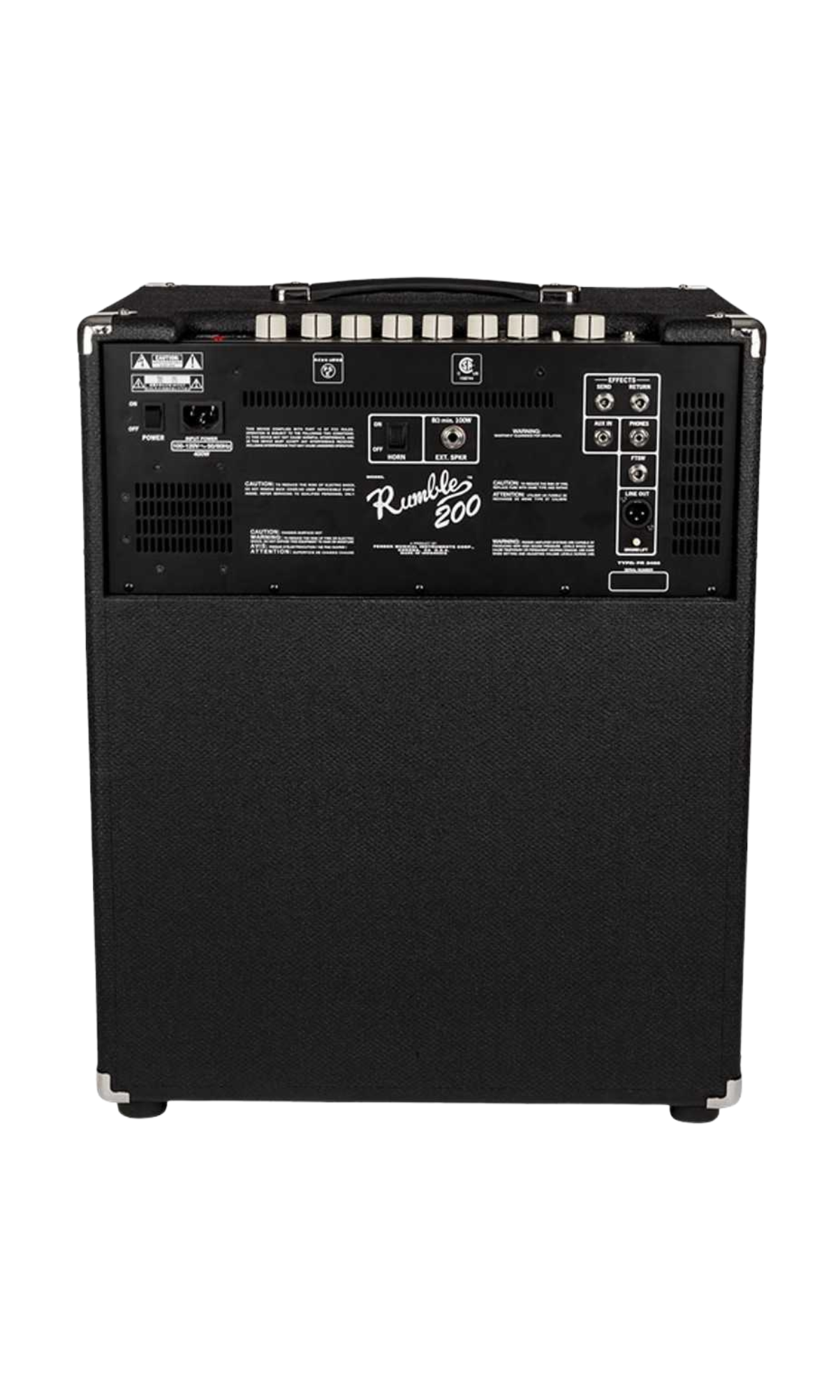 Fender Rumble 200 V3 – Amplificador para bajo eléctrico 200W 1x15” (120V)