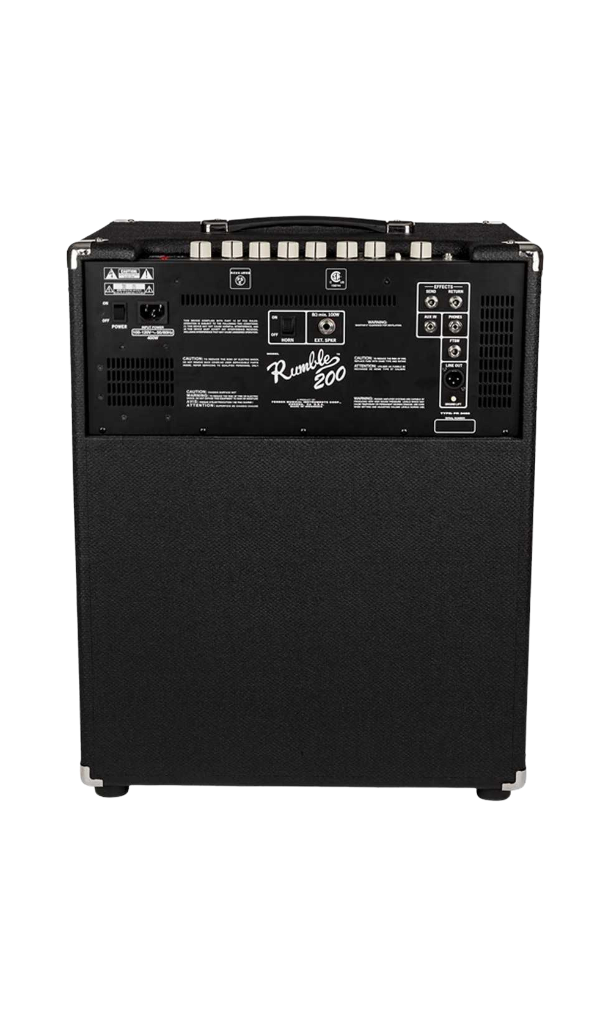 Fender Rumble 200 V3 – Amplificador para bajo eléctrico 200W 1x15” (120V)