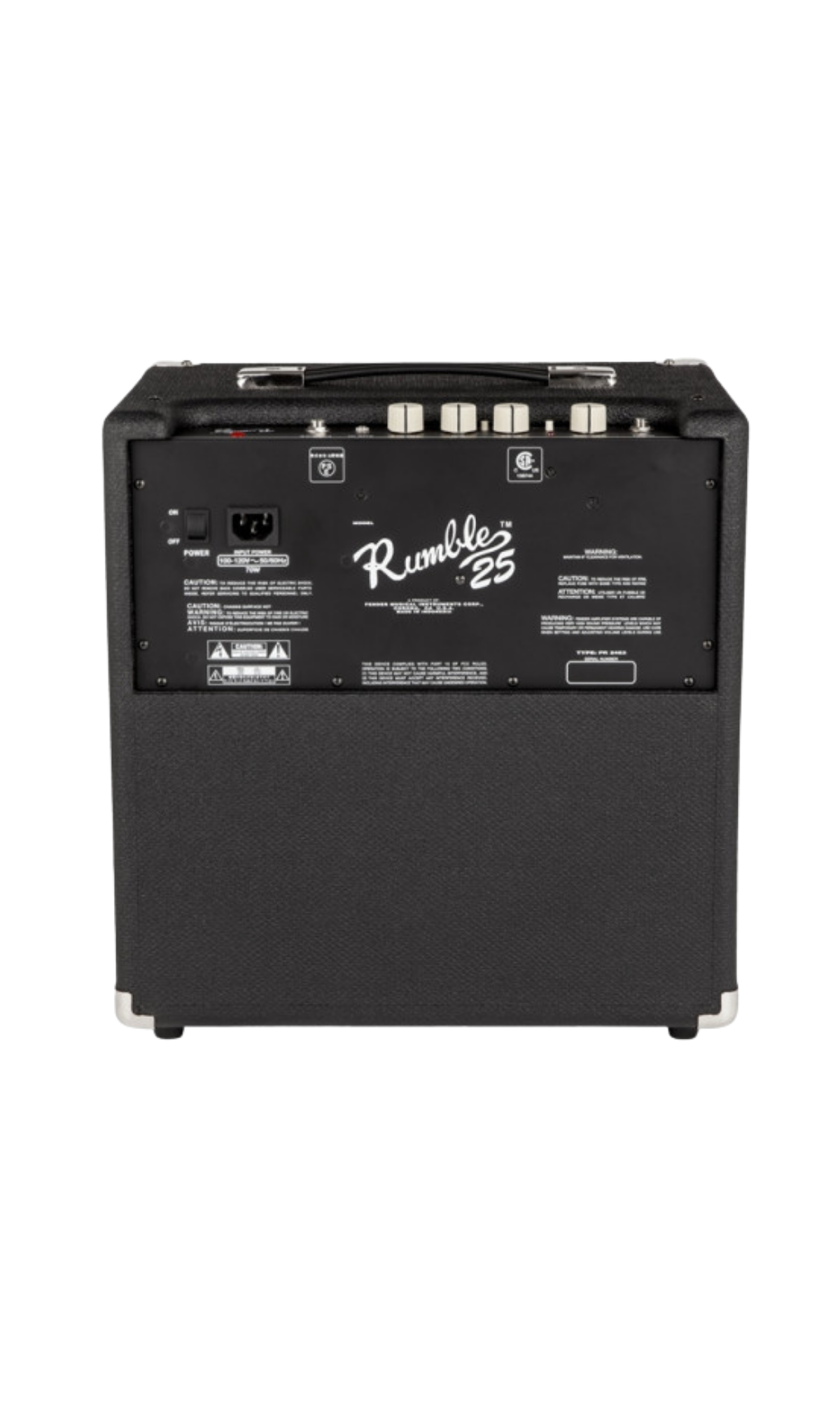 Fender Rumble 25 V3 – Amplificador para bajo eléctrico 25W