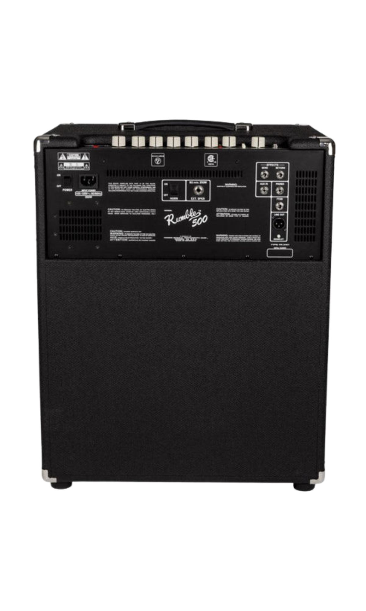 Fender Rumble 500 V3 – Amplificador para bajo eléctrico 500W 2x10” (120V)