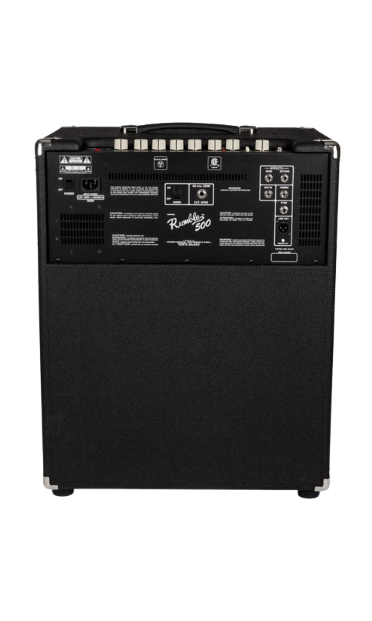 Fender Rumble 500 V3 – Amplificador para bajo eléctrico 500W 2x10” (120V)