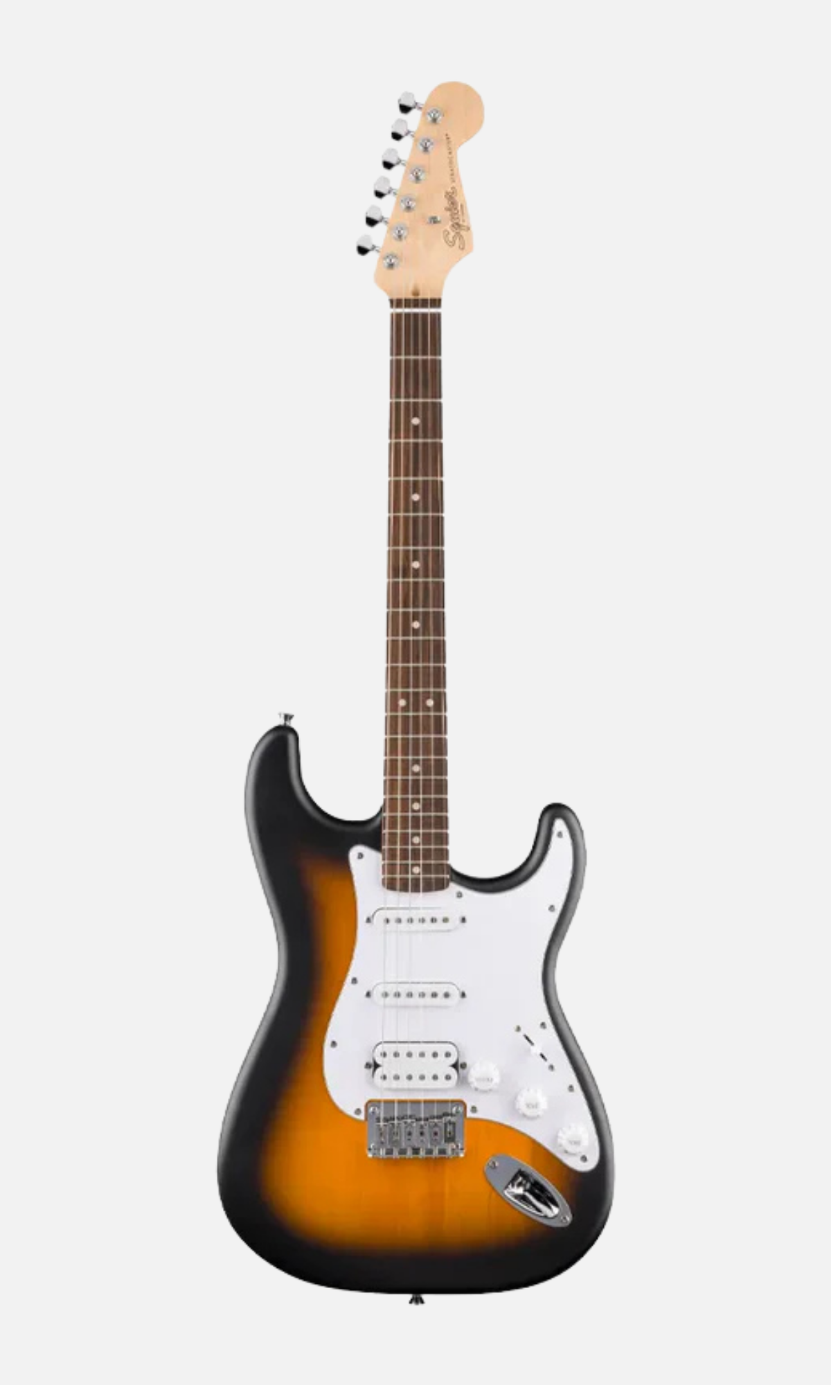 Guitarra eléctrica con diapasón de laurel - Squier Debut Stratocaster HSS Hardtail 2-Tone Sunburst
