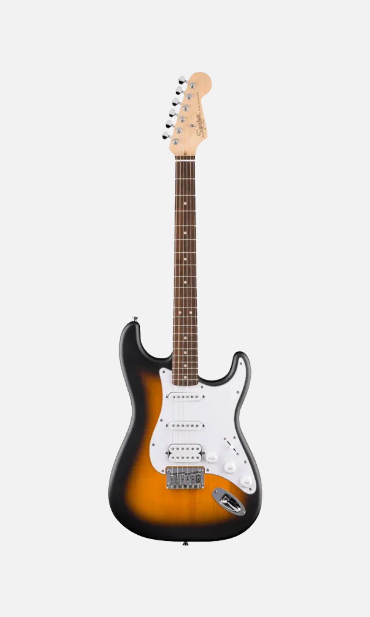 Guitarra eléctrica con diapasón de laurel - Squier Debut Stratocaster HSS Hardtail 2-Tone Sunburst