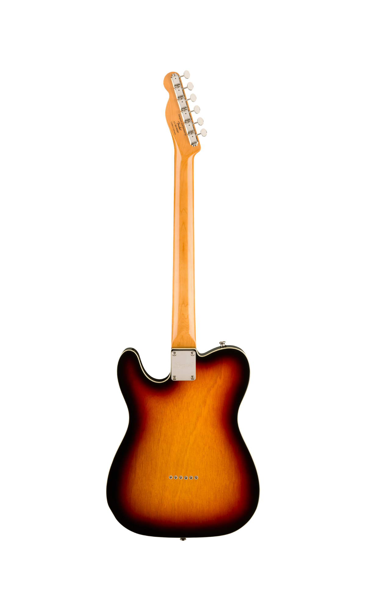 Guitarra eléctrica Squier Classic Vibe ’60s Custom Telecaster — Laurel Fingerboard, 3-Ply Parchment Pickguard, 3-Tone Sunburst