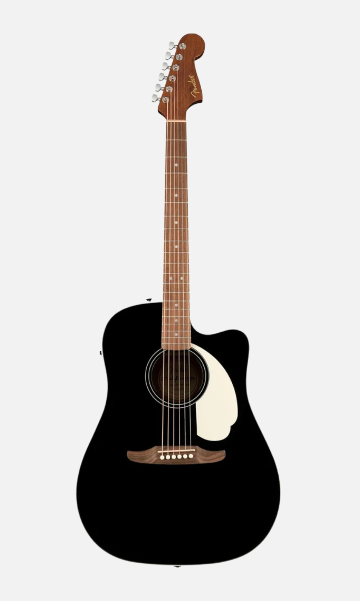 Guitarra Electroacústica Fender California Standard Redondo CE – Black