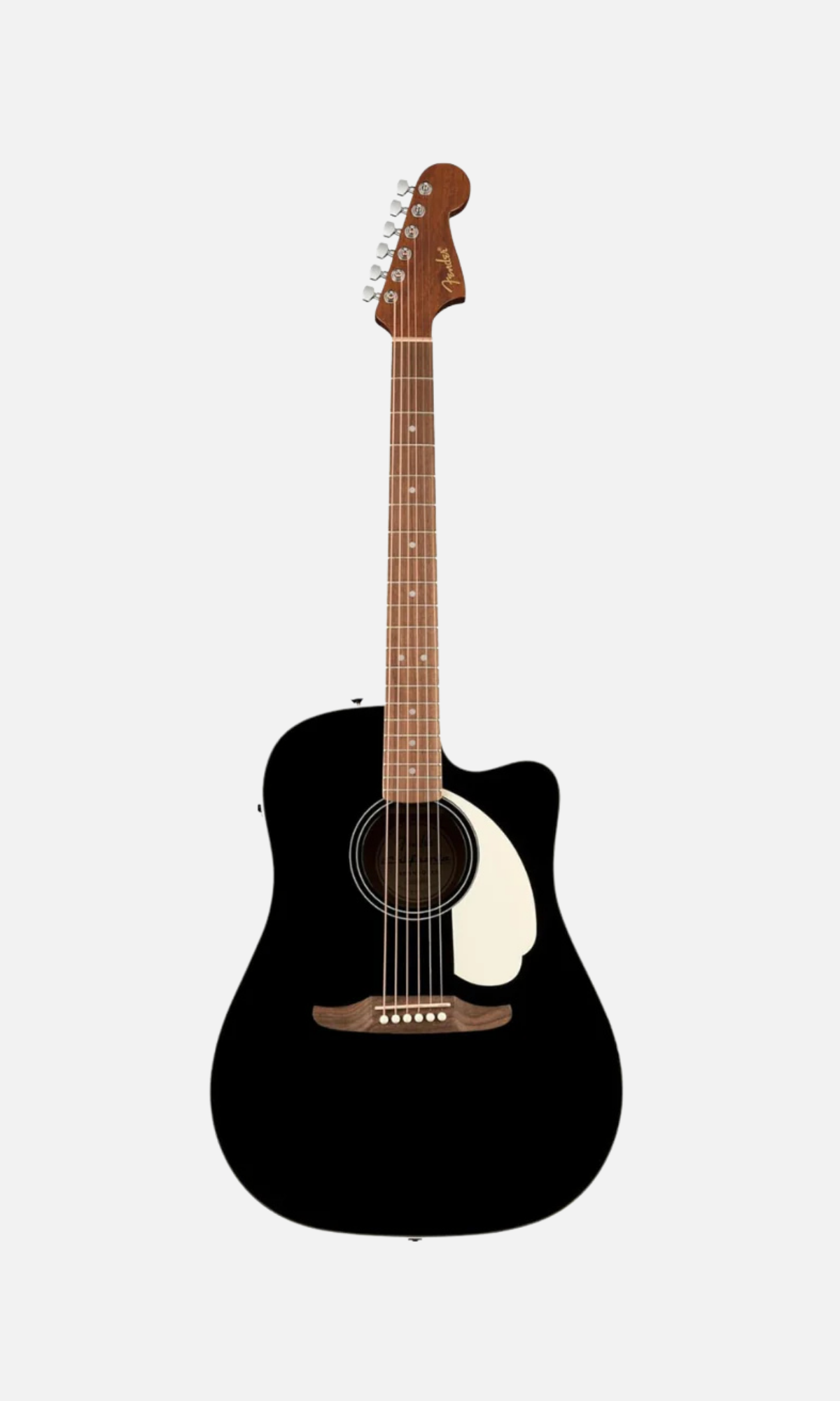Guitarra Electroacústica Fender California Standard Redondo CE – Black