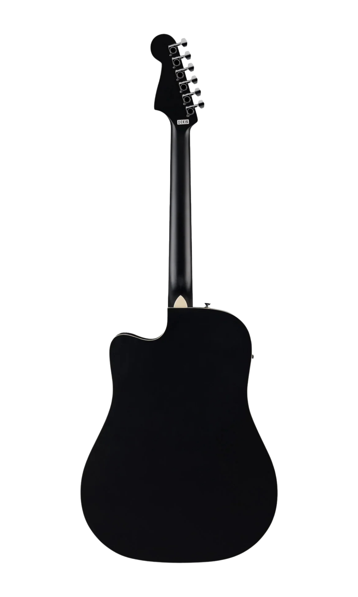 Guitarra electroacústica tipo dreadnought, acabado negro - Fender California Debut Redondo CE Negra