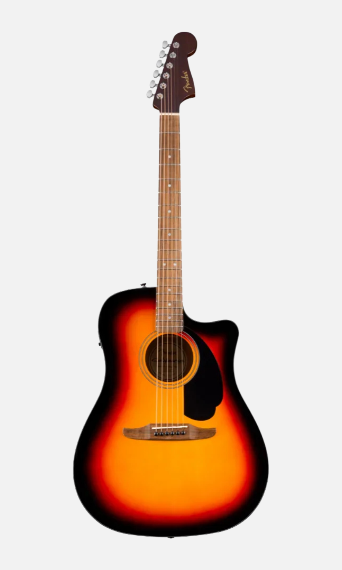 Guitarra electroacústica tipo dreadnought con estilo clásico y comodidad moderna - Fender California Standard Redondo CE