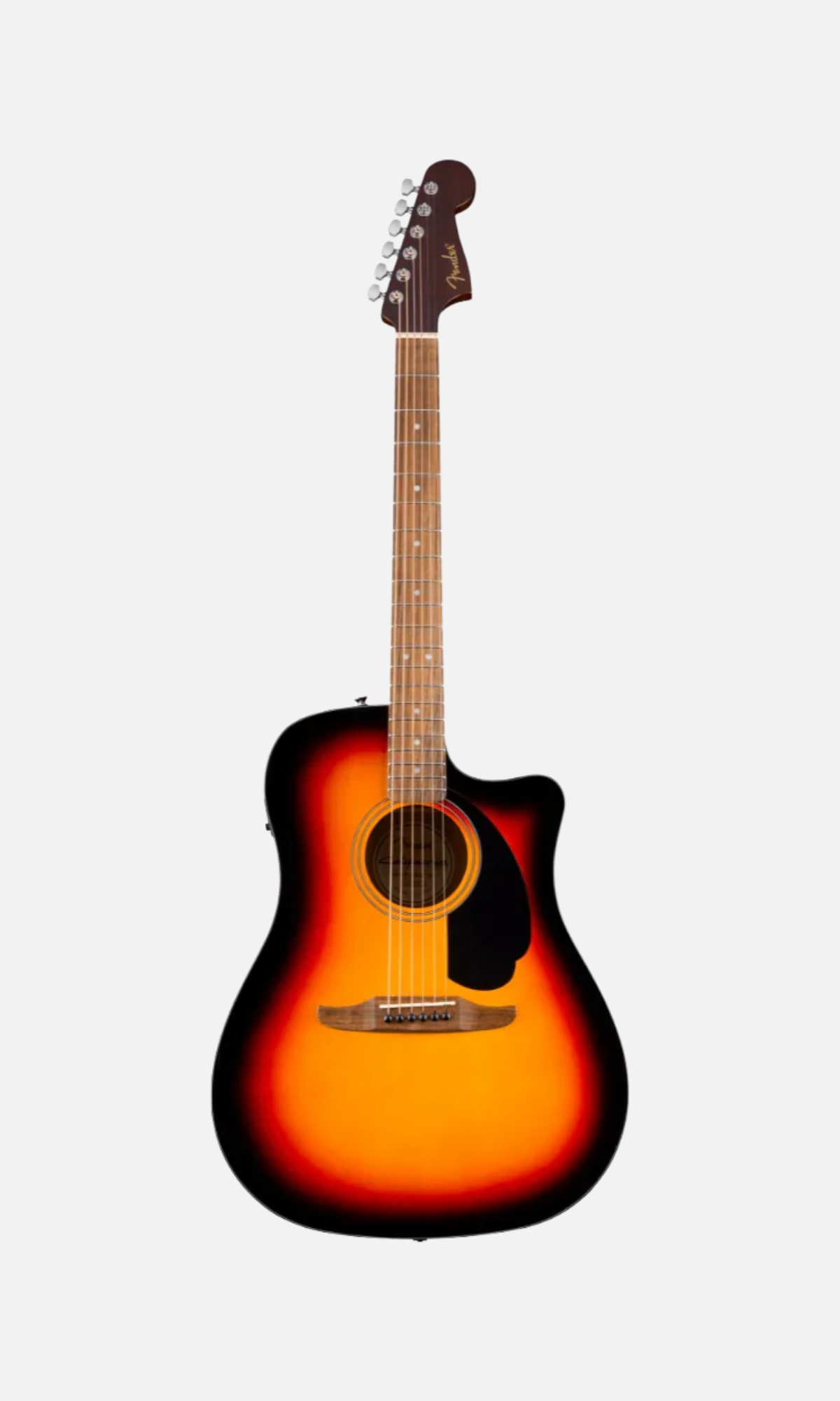 Guitarra electroacústica tipo dreadnought con estilo clásico y comodidad moderna - Fender California Standard Redondo CE