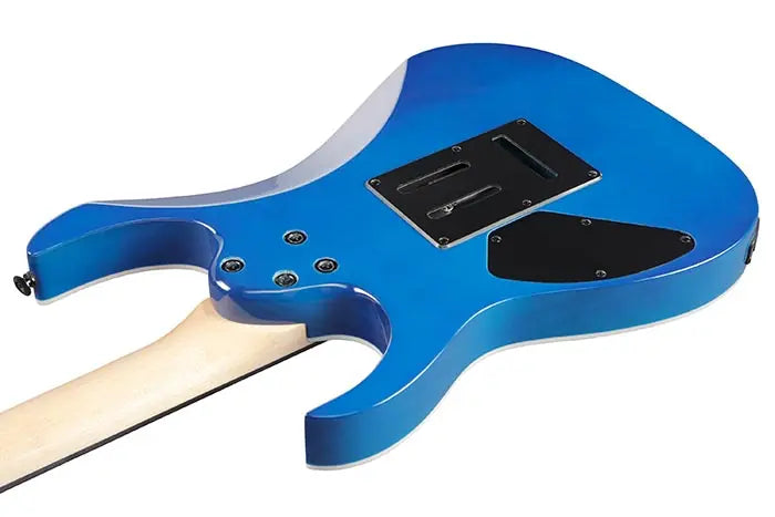 Ibanez GRG120QASP-BGD guitarra eléctrica - posterior lateral - WM Instrumentos Colombia