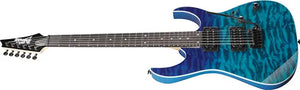 Ibanez GRG120QASP-BGD guitarra eléctrica - vista completa - WM Instrumentos Colombia