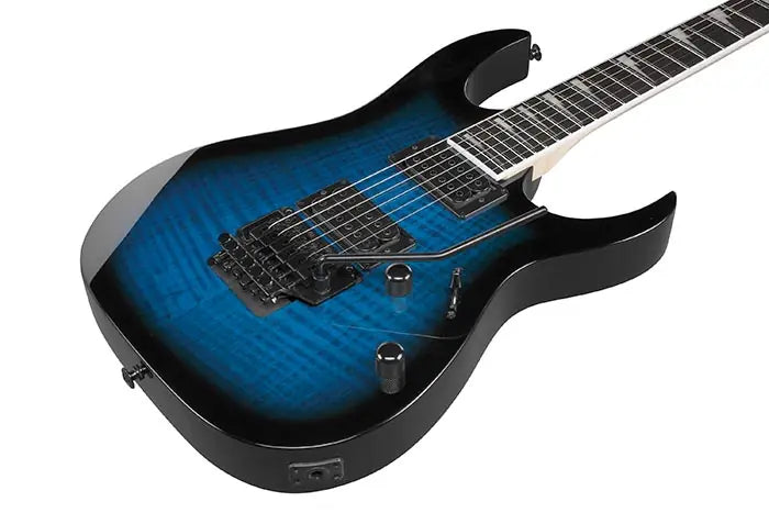Ibanez GRG320FA-TBS guitarra eléctrica - detalle cuerpo - WM Instrumentos Colombia