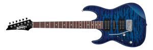 Ibanez GRX70QAL-TBB Transparent Blue Burst · vista general