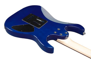 Ibanez GRX70QAL-TBB Transparent Blue Burst · vista posterior