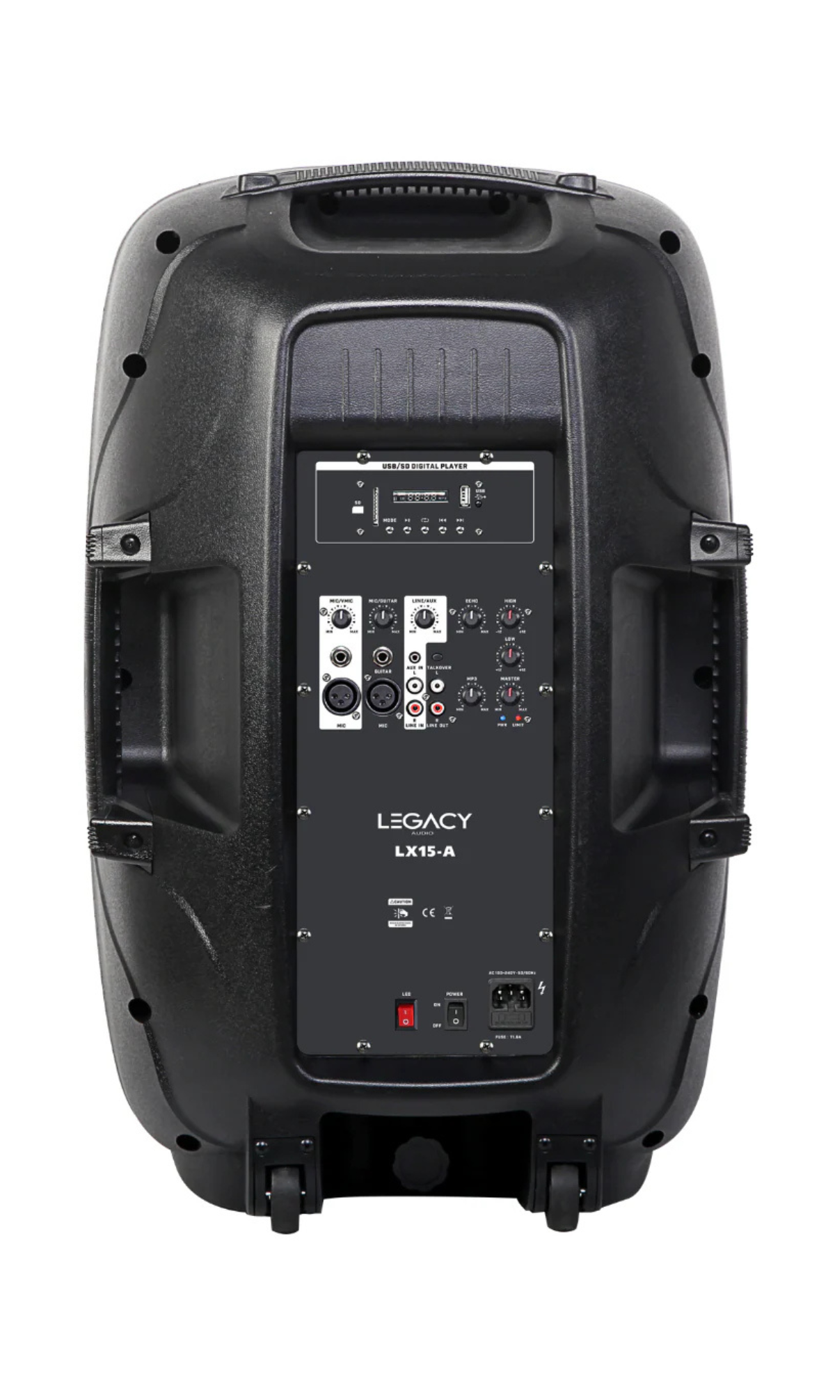 LEGACY LX15-A – Cabina Activa 15″ 450W con LED RGB y Bluetooth