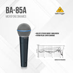 Micrófono Behringer BA85A