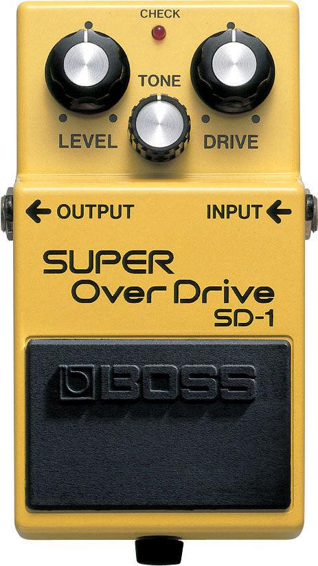 PEDAL BOSS GUIT ELEC SD-1 SUPER UNI OVERDRIVE