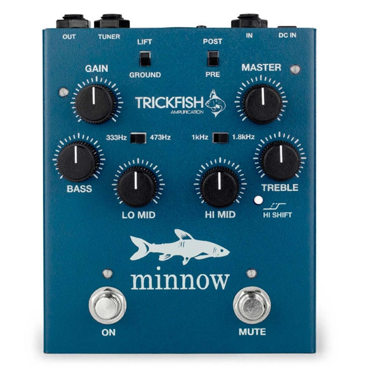 MINNOW Preamplificador de bajo / caja directa Trickfish
