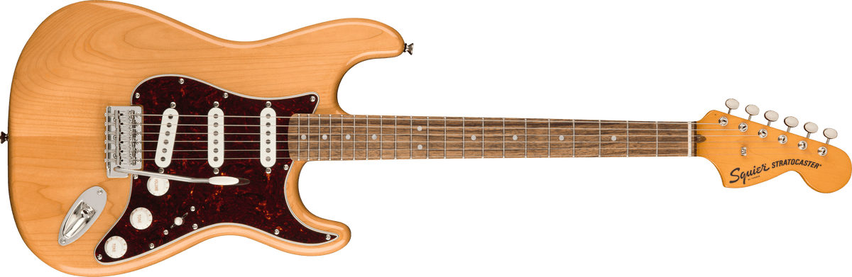 Squier Classic Vibe ’70s Stratocaster Natural, vista general, referencia 0374020521